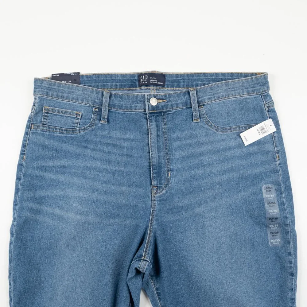 NEW GAP High Rise Favorite Jegging stretch jeans size 20
